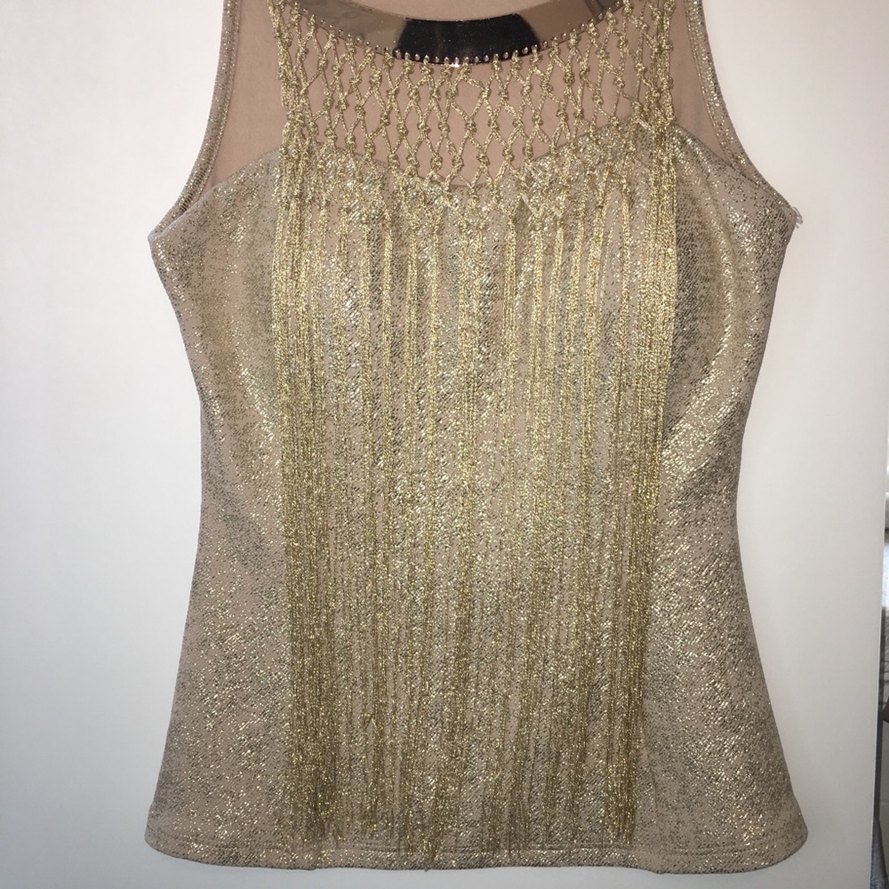Klaxons Gold shirt